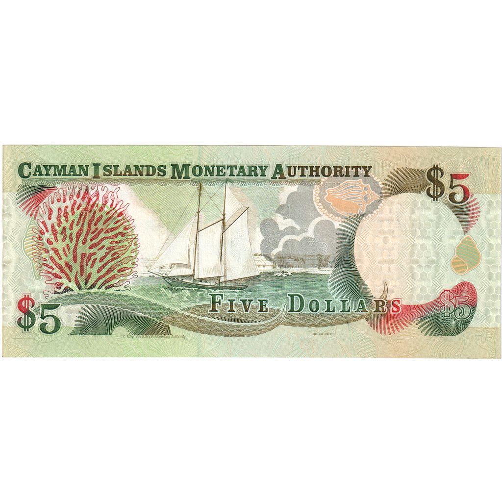 Islas Caimán,

$5,

UNC (65-70)