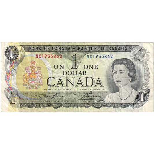 Canadá, 
  
  1 dólar, 
  
  educación física (40-45)