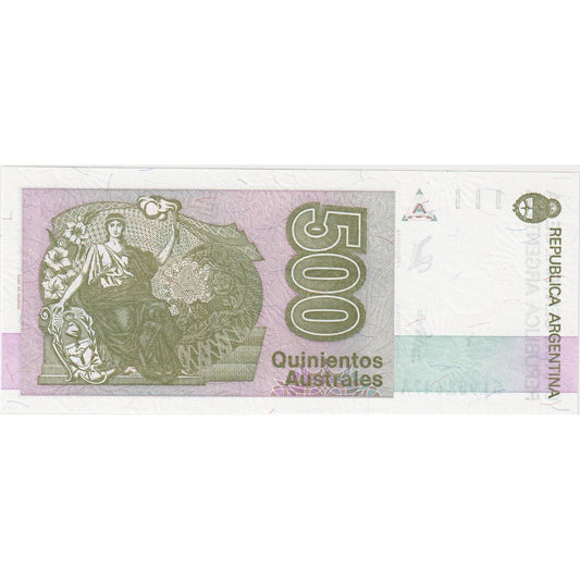 Argentina,

500 australianos,

UNC (65-70)