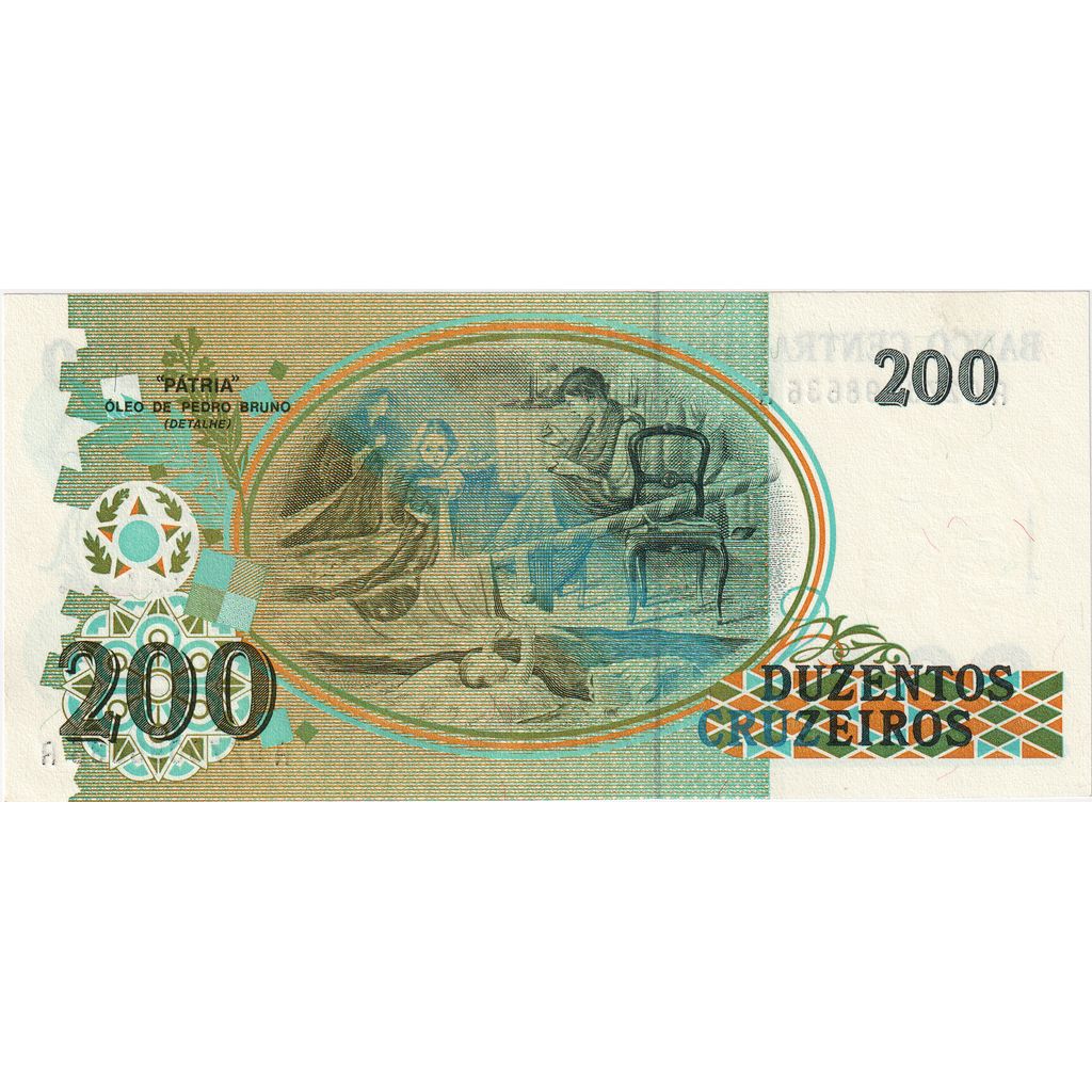 Brasil, 

200 cruceros, 

UNC(65-70)