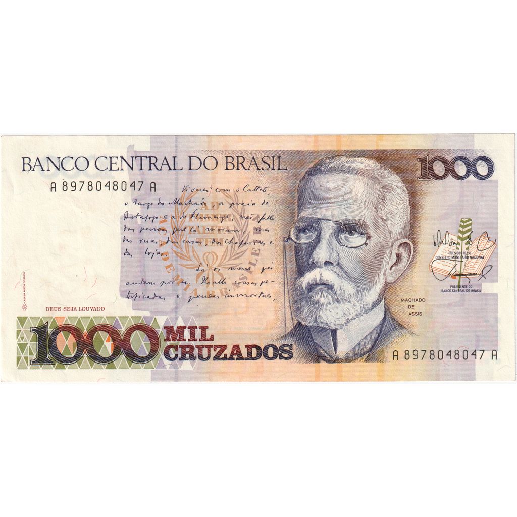 Brasil,
 
 1000 Cruzados,
 
 KLM:213b