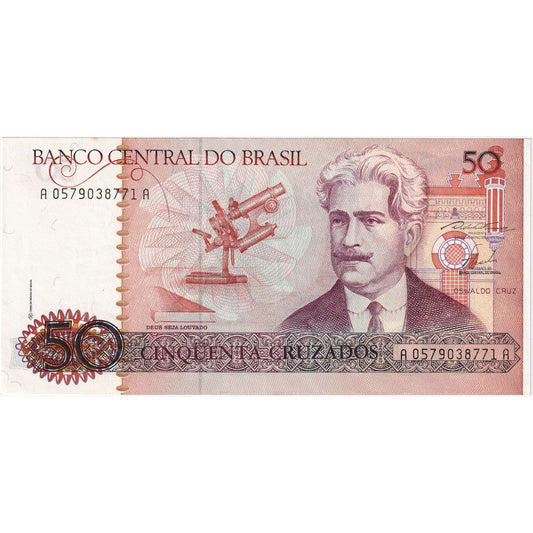 Brasil,
 
 50 Cruzados,
 
 UNC (65-70)