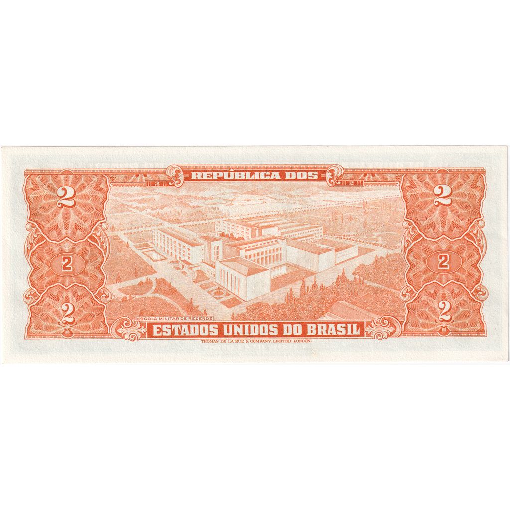 Brasil, 

2 cruceros, 

UNC(63)