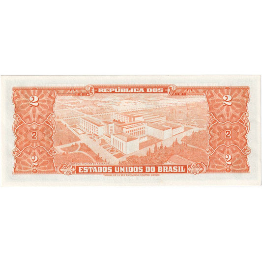 Brasil, 

2 cruceros, 

UNC(63)