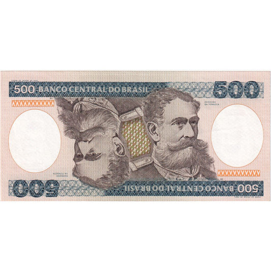 Brasil,
 
 500 cruzeiros,
 
 KLM: 200b