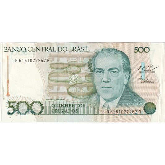 Brasil,
 
 500 cruzados,
 
 UA(55-58)