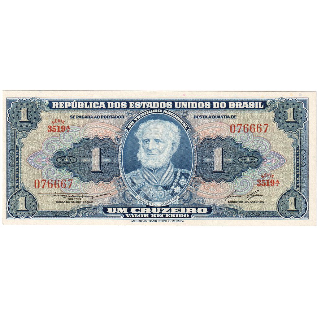 Brasil,

1 crucero,

UNC(65-70)