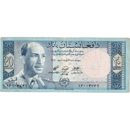 Afganistán,

20 afganos,

VF (20-25)