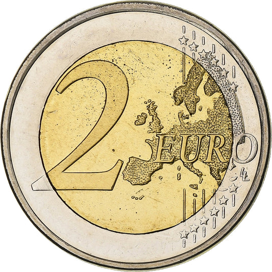 Eslovenia,

2 euros,

Unión Económica y Monetaria