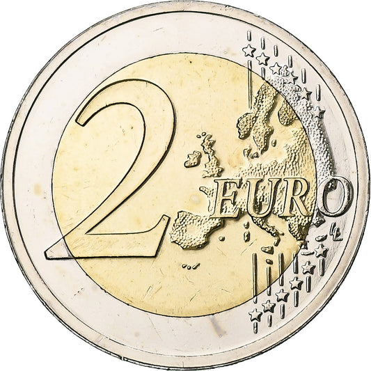Lituania, 
  
  2 euros, 
  
  Unabhängige baltische Staaten