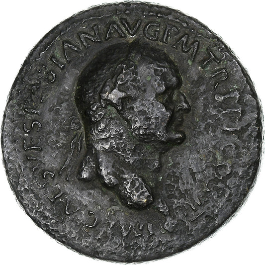 Vespasiano,
 
 sestercio,
 
 71