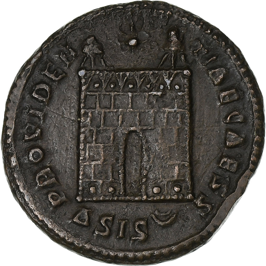 Constancio II, 
  
  Follis, 
  
  328-329