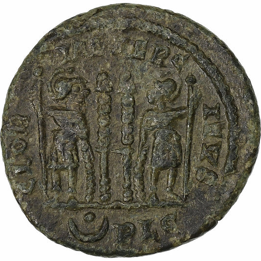 Constantino II, 
  
  Follis, 
  
  332
