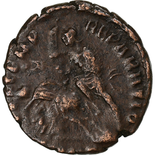 Constancio II, 
  
  Follis, 
  
  353-361