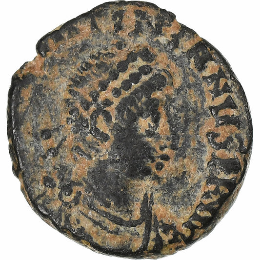 Valentiniano II,
 
 Fracción Æ,
 
 378-388