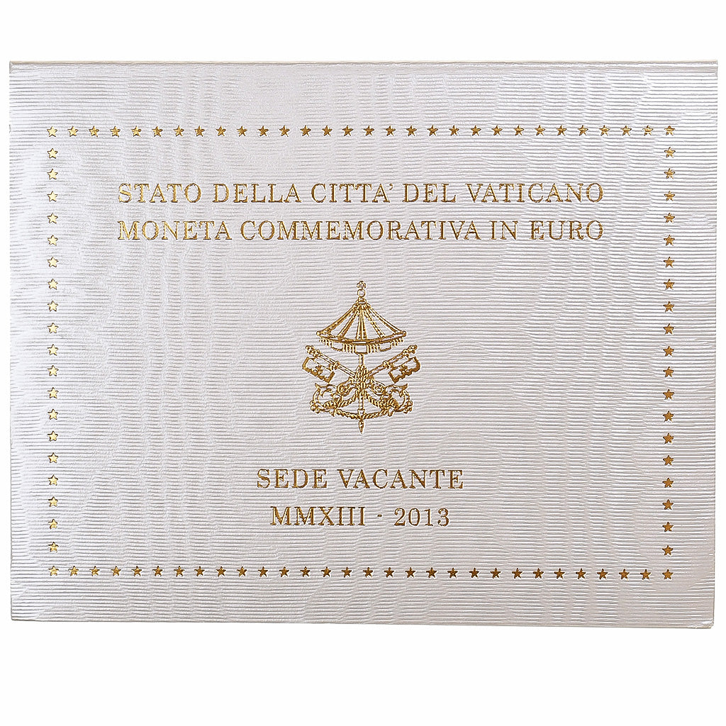 Vaticano,
 
 2 euros,
 
 Sede Vacante