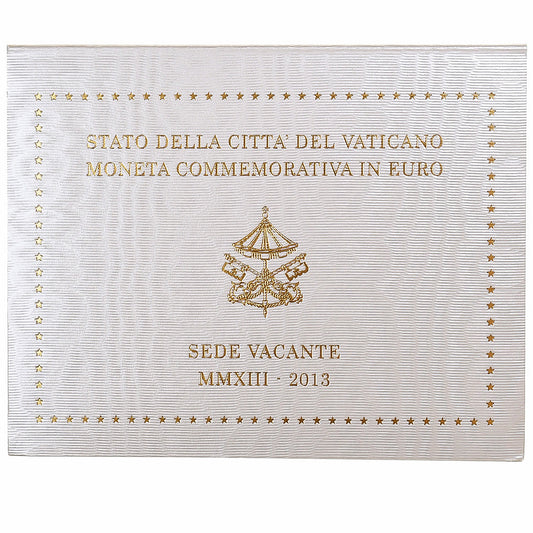 Vaticano,
 
 2 euros,
 
 Sede Vacante