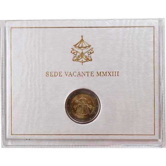 Vaticano,
 
 2 euros,
 
 Sede Vacante