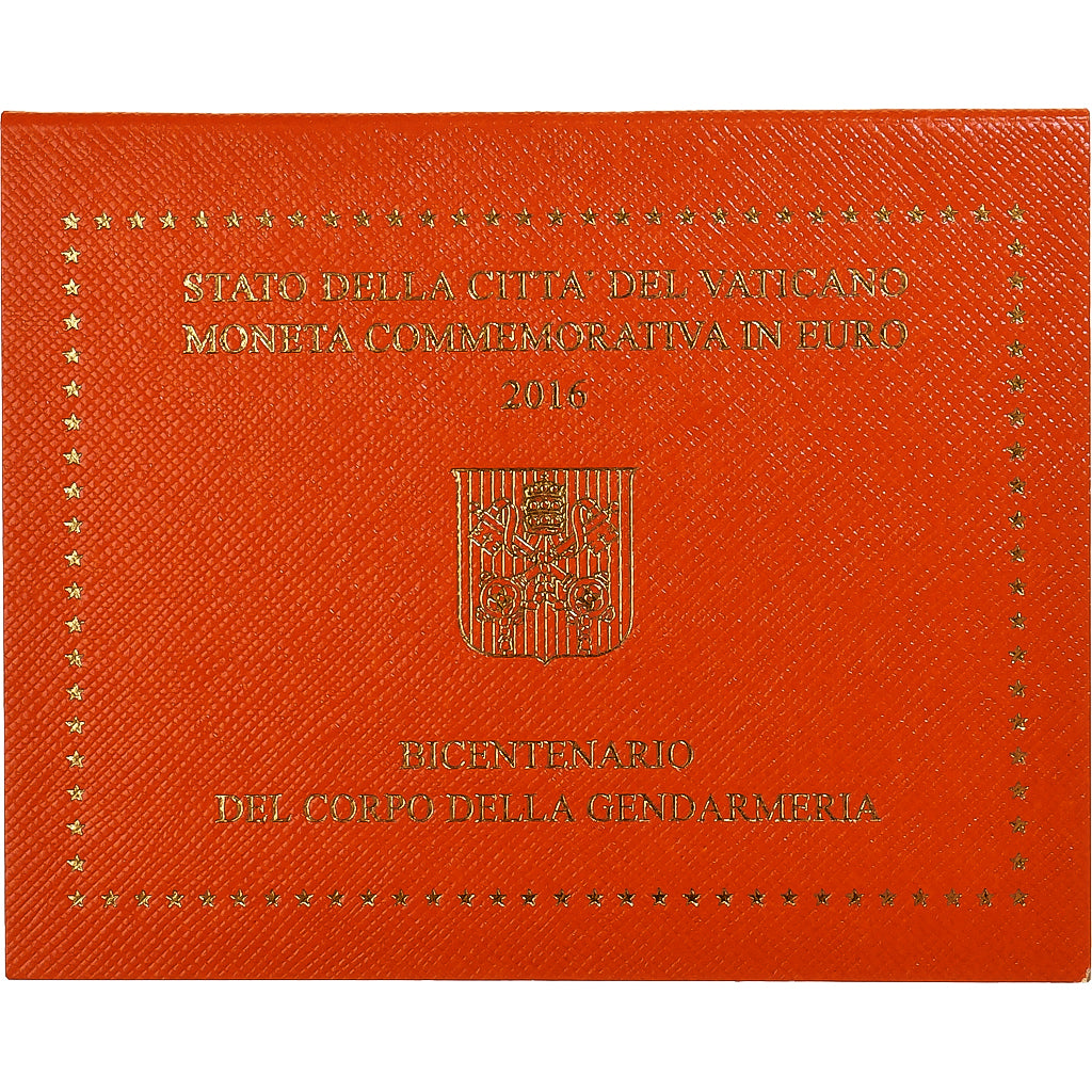 Vaticano, 
  
  2 euros, 
  
  Gendarmería Zweihundertjahrfeier der Vatikanischen