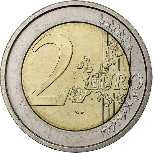 Vaticano, 
  
  2 euros, 
  
  Grundung des Vaticans