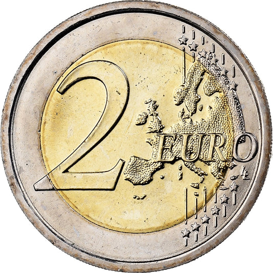 San Marino,

2 euros,

Coloreado