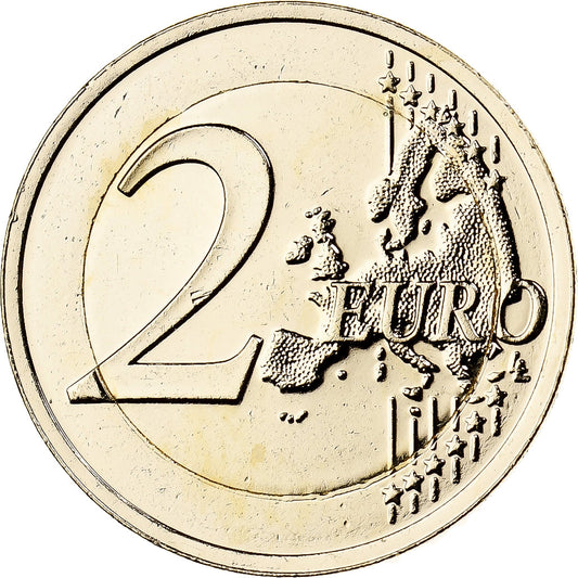 Lituania, 
  
  2 euros, 
  
  Fantasieprägung .Dorée