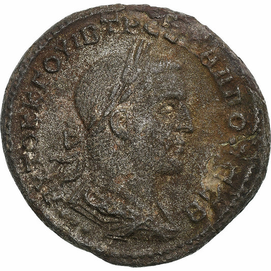 Seleuco y Pieria, 
  
  Galo treboniano, 
  
  tetradracma