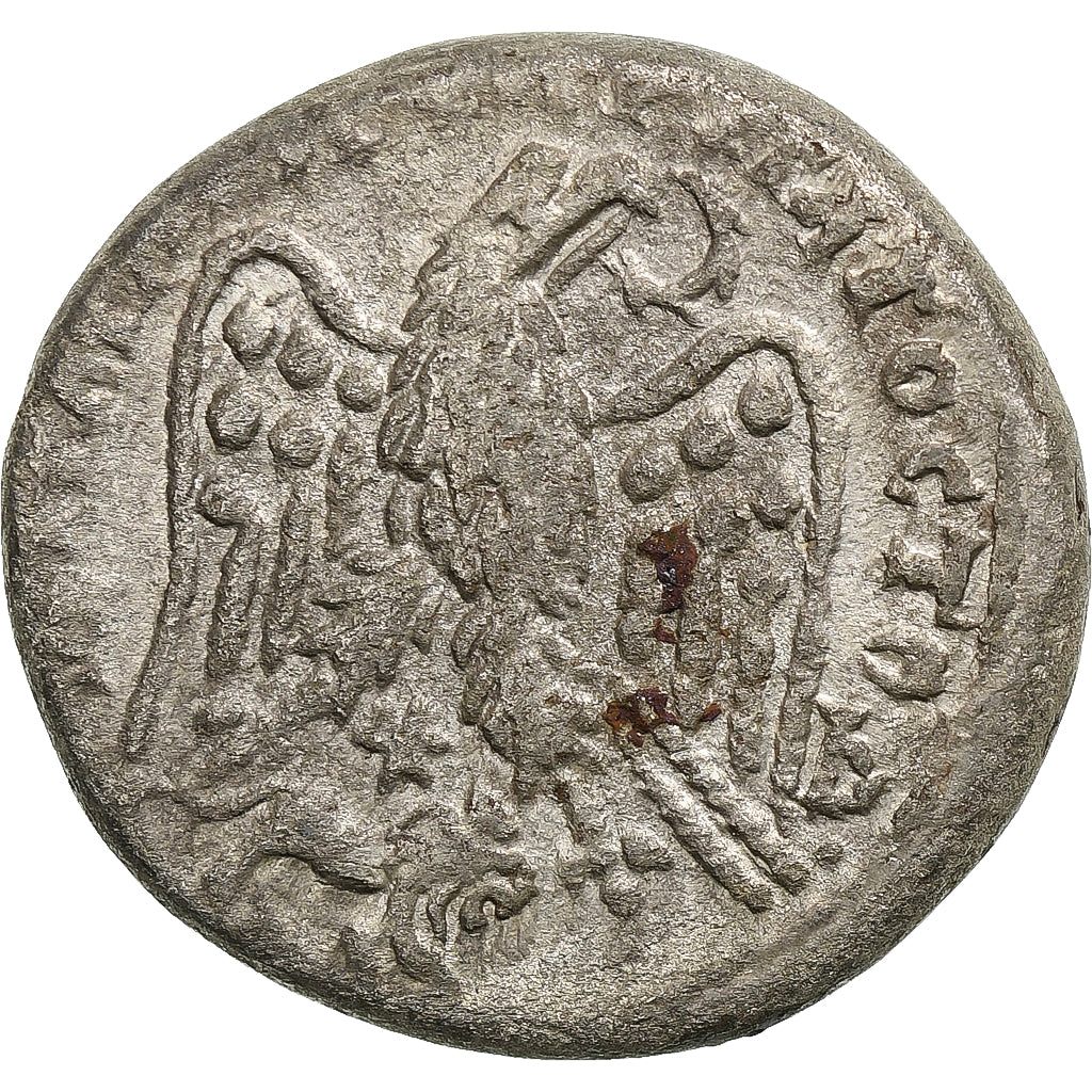 Seleuco y Pieria, 
  
  Caracalla, 
  
  tetradracma