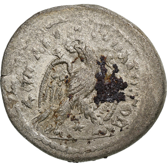 Seleuco y Pieria, 
  
  Heliogábalo, 
  
  tetradracma