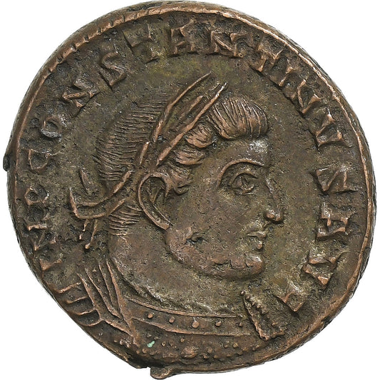 Constantino I, 
  
  Follis, 
  
  310-313