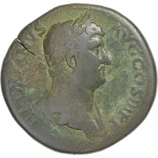 Adriano,
 
 sestercio,
 
 130-133