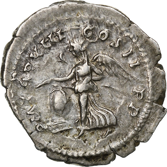 Septimio Severo, 
  
  Dinar, 
  
  201