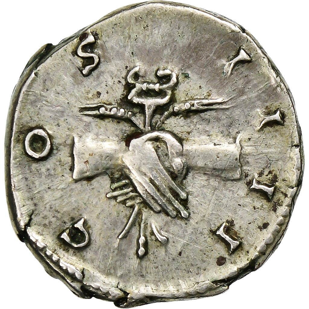 Antonino Pío 
  
  Dinar, 
  
  145-161