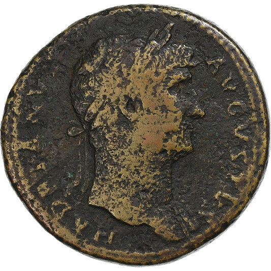 Adriano,
 
 sestercio,
 
 125-127