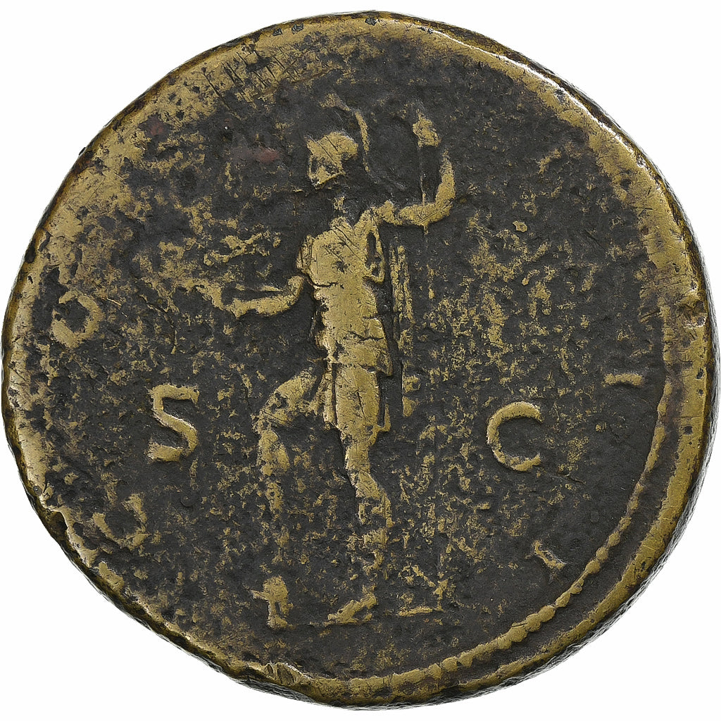 Adriano,
 
 sestercio,
 
 125-127