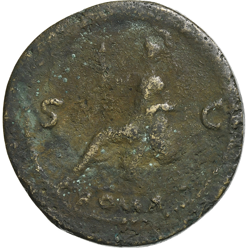 galba, 
  
  sestercio, 
  
  68-69