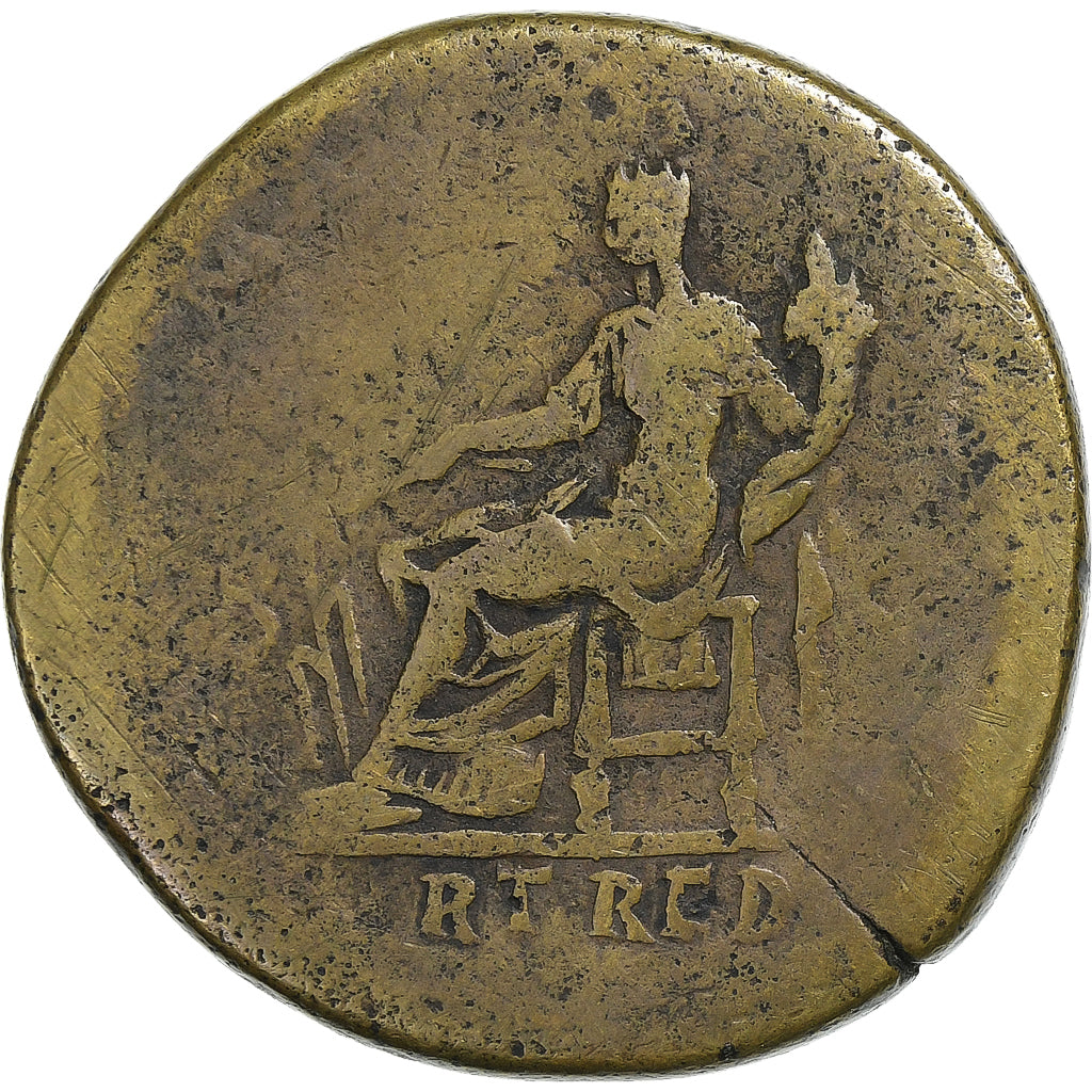 Adriano,
 
 sestercio,
 
 118