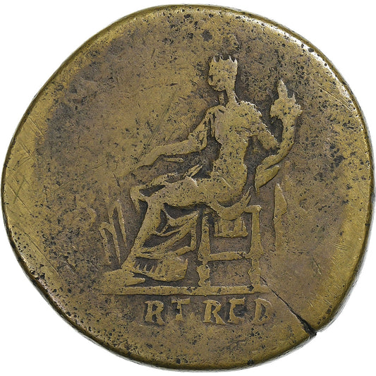 Adriano,
 
 sestercio,
 
 118