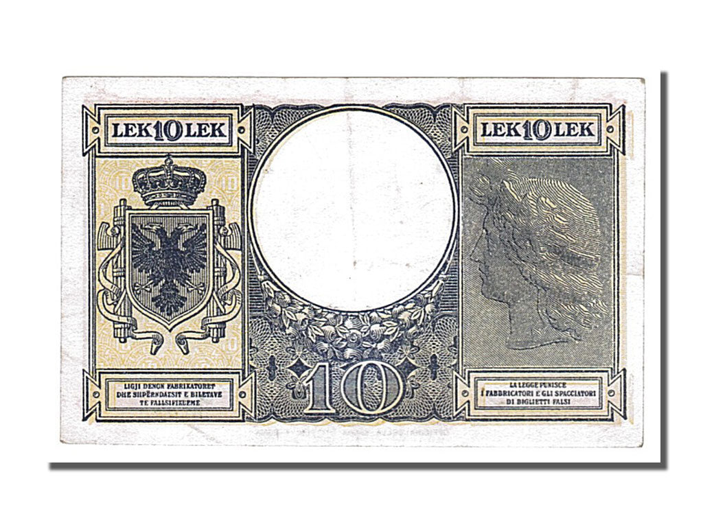Billete de banco,
 
 albania,
 
 10 minutos