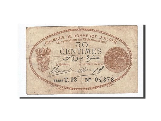 Billete de banco,

Argelia,

50 cm