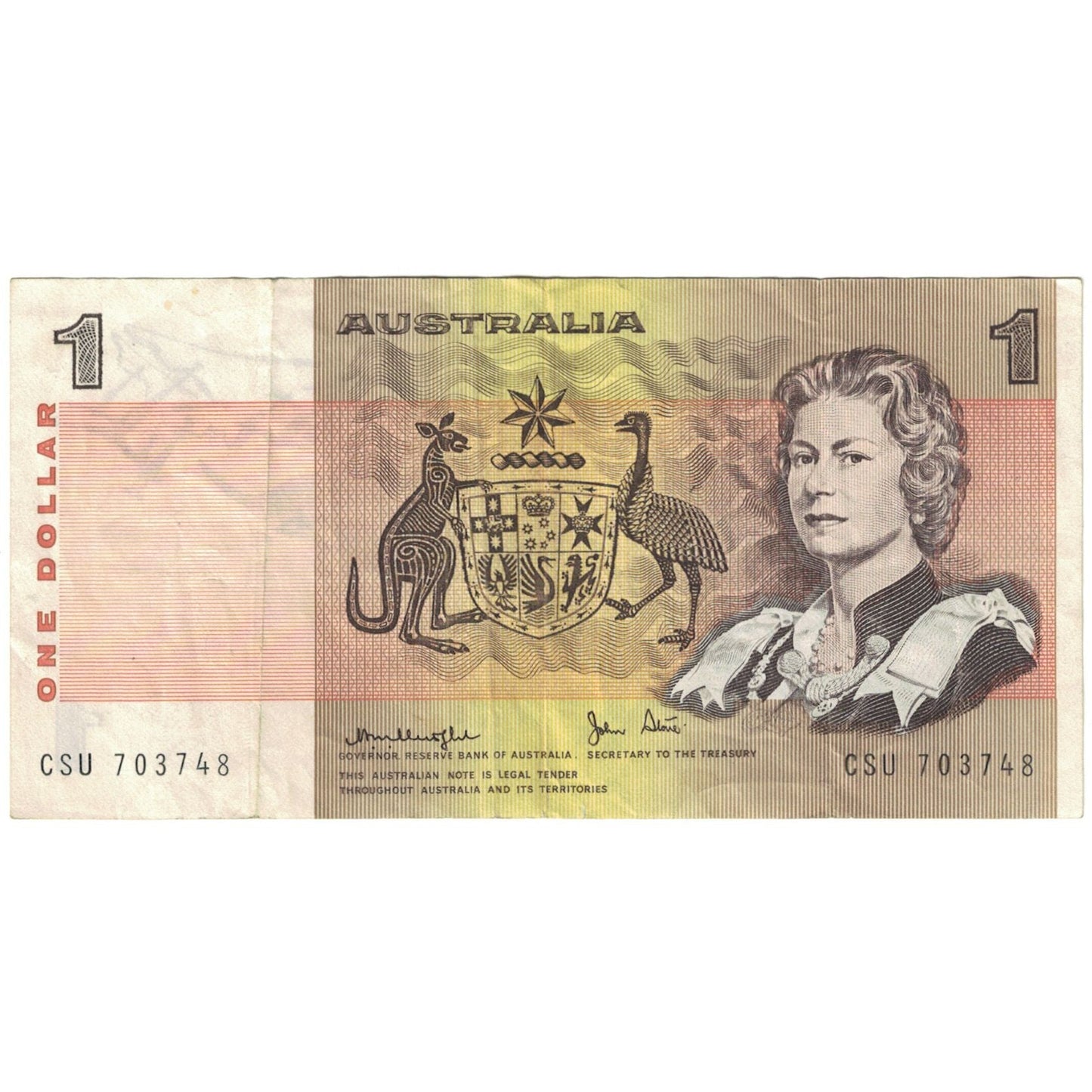Billete de Australia

$1