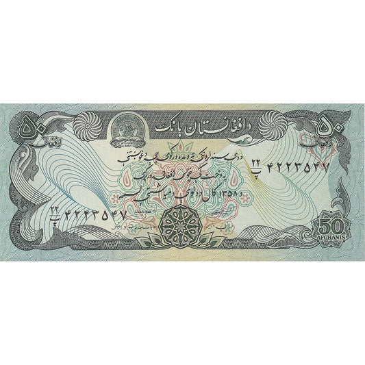 Afganistán,

50 afganos,

1979-1991