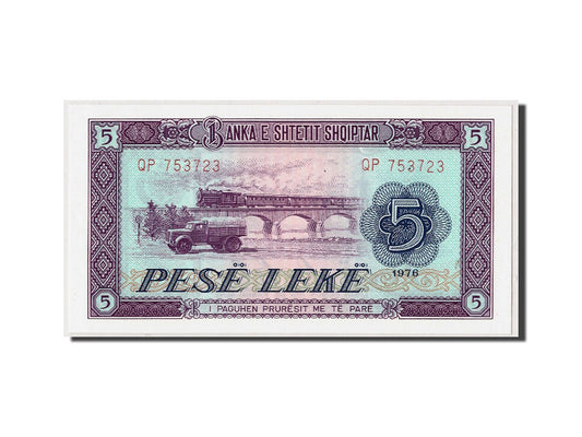 Billete de banco,
 
 albania,
 
 5 minutos