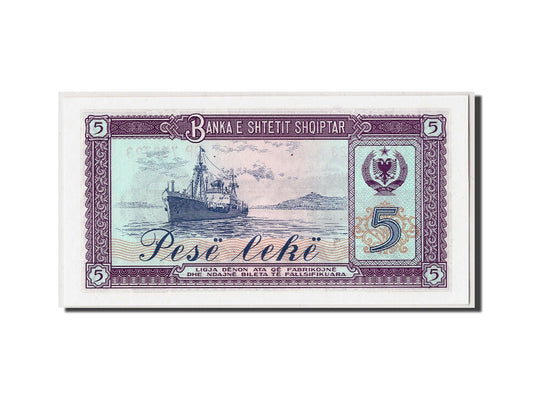 Billete de banco,
 
 albania,
 
 5 minutos