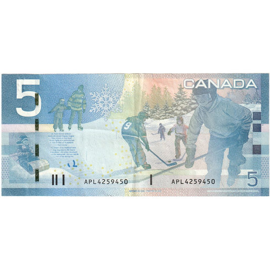 Canadá,

$5,

UA(55-58)