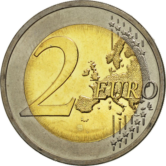 Eslovenia, 
  
  2 euros, 
  
  10 años euros