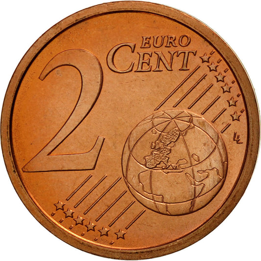 Tribuna del Vaticano, 

2 céntimos de euro, 

2015