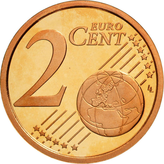 Tribuna del Vaticano, 

2 céntimos de euro, 

2009
