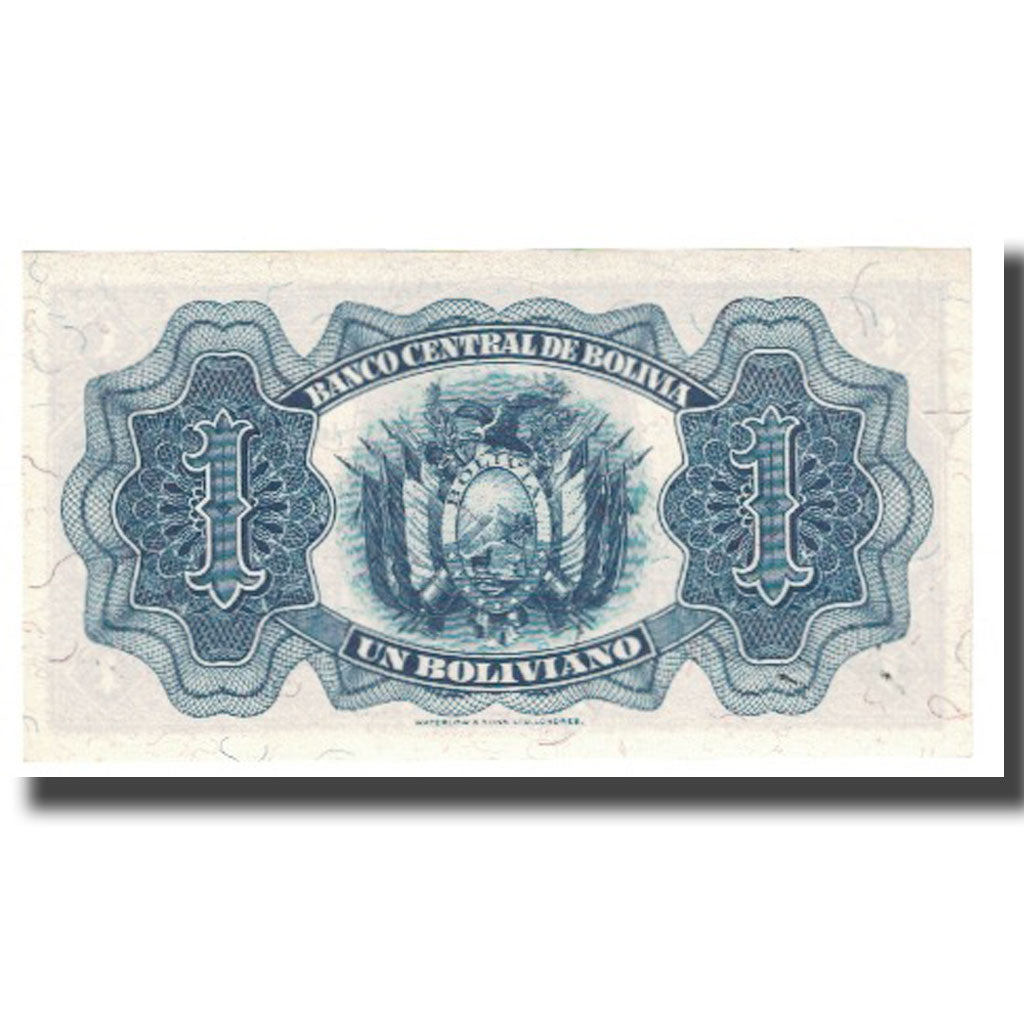 Billete,

Bolivia,

1 Boliviano