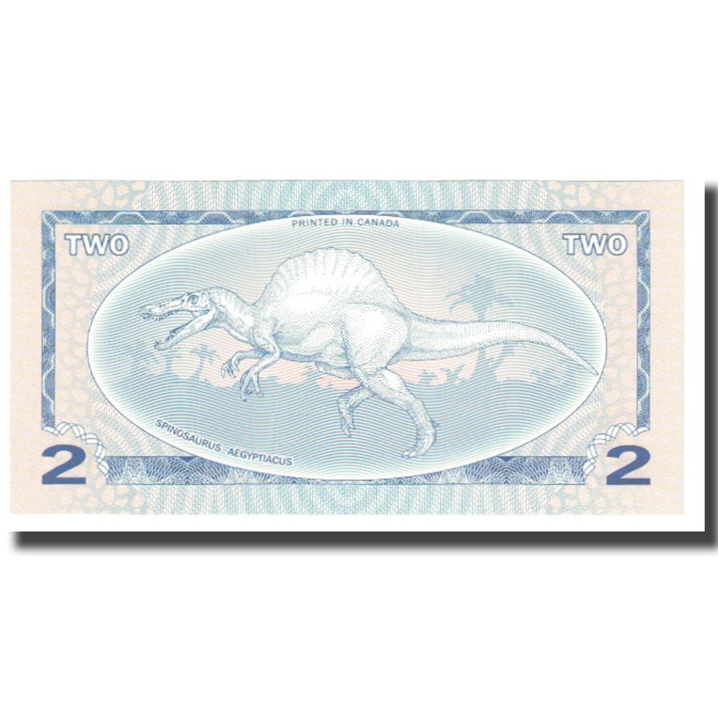 Billete de Canadá, 2 dinares